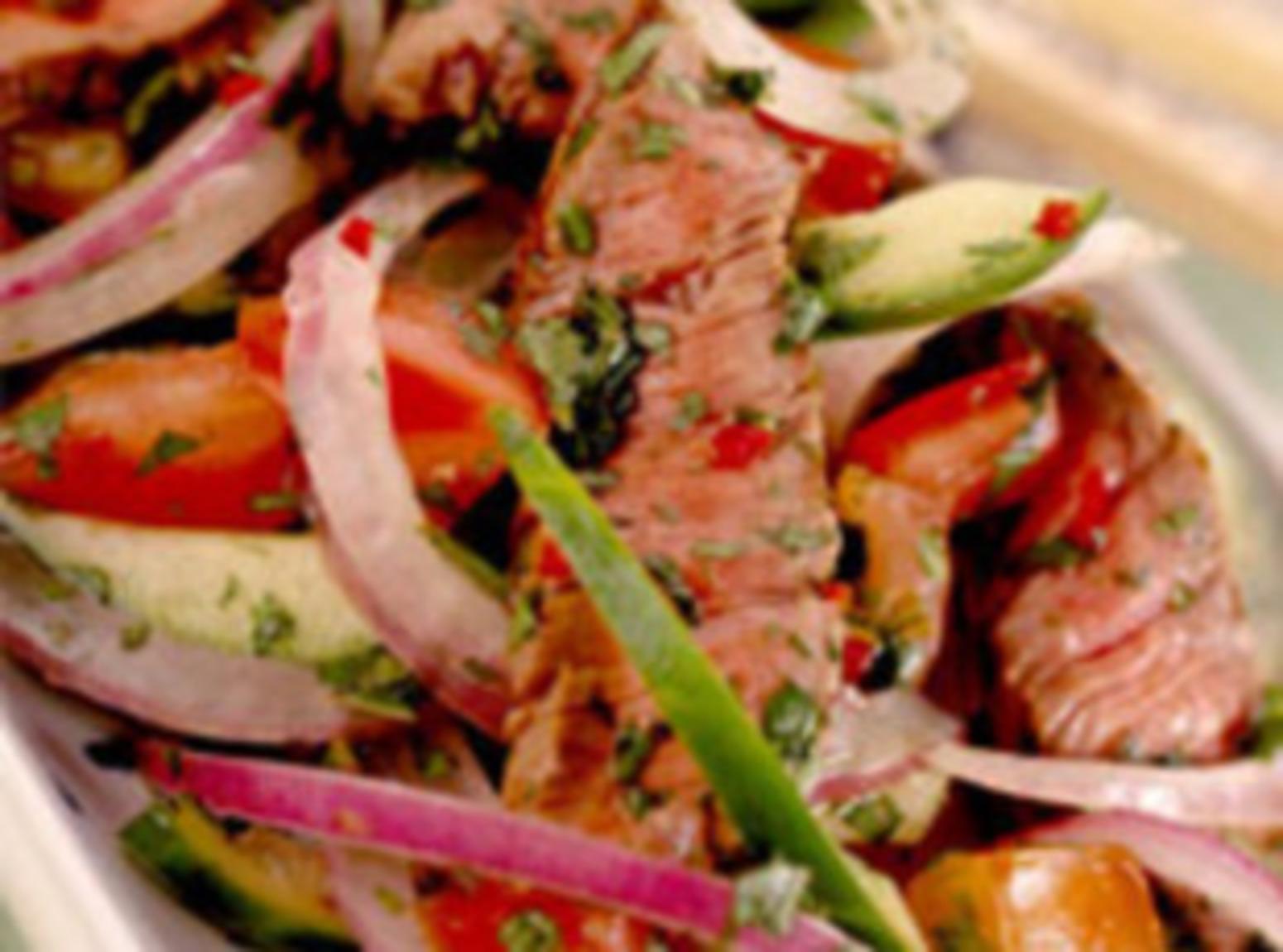 Connie Guerrero's Spicy Beef Salad