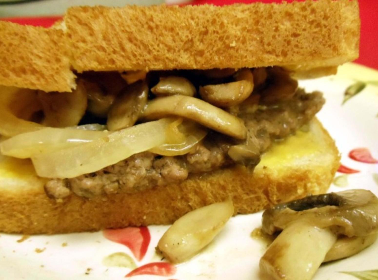 Colleen Sowa's Grilled Cheese Burger