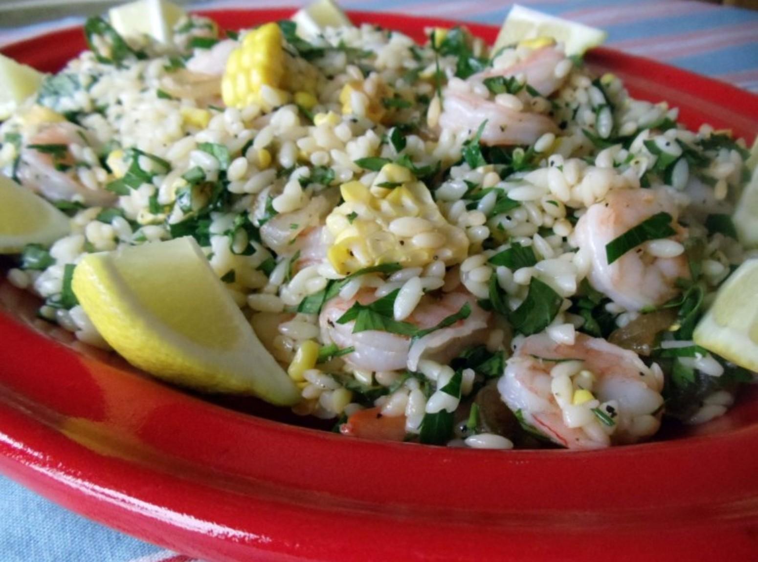 Roasted Shrimp and Lemon Salad