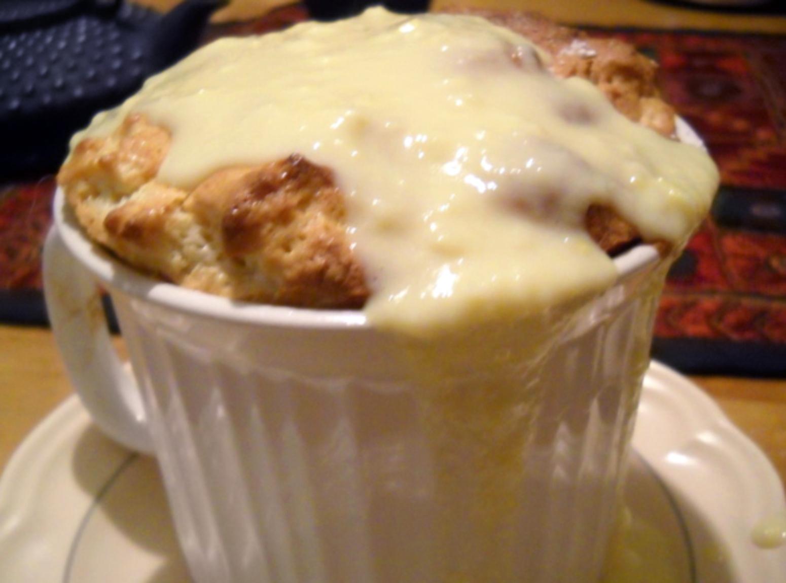 Chocolate Brioche Bread Pudding