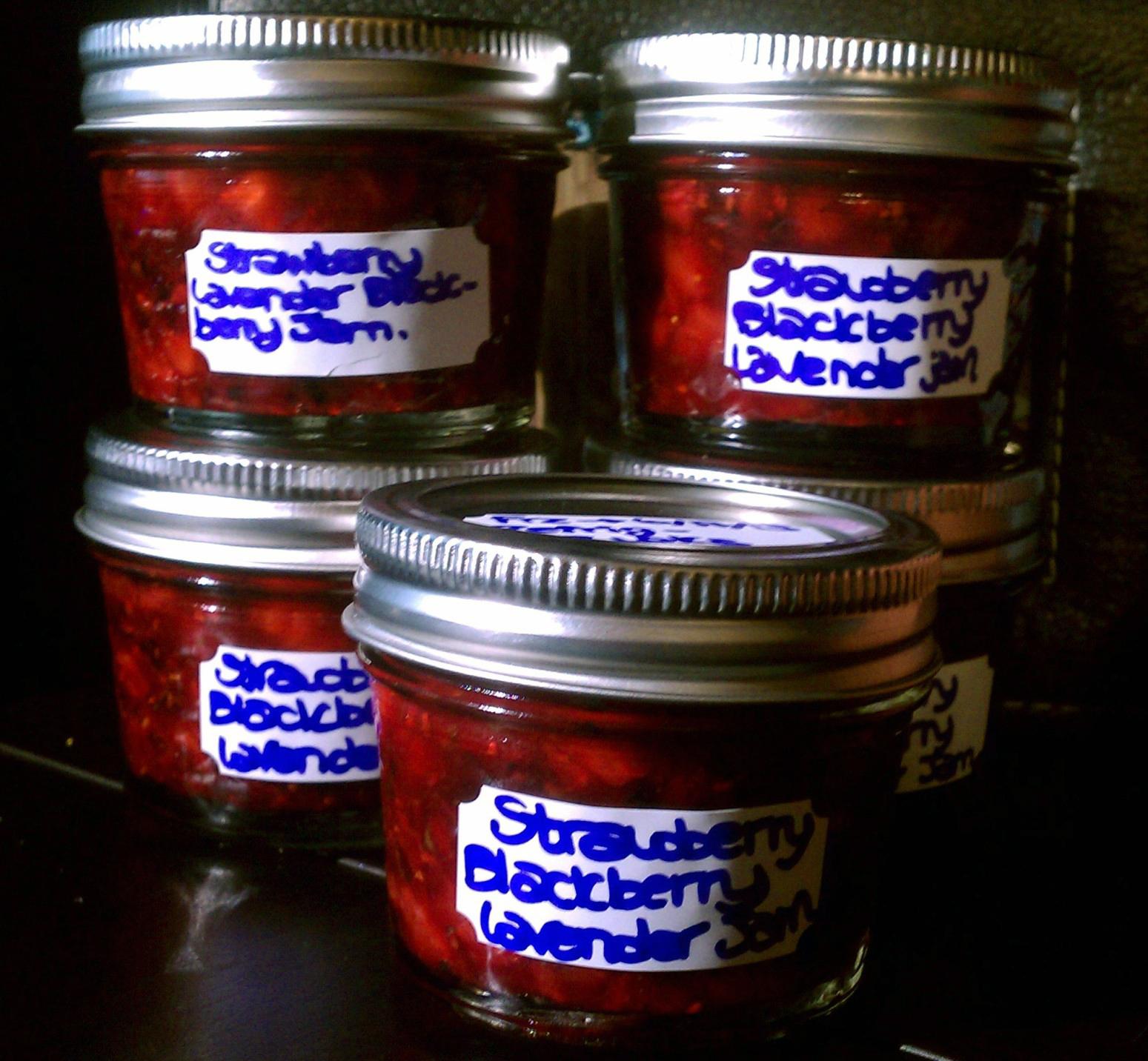 Strawberry Blackberry Jam