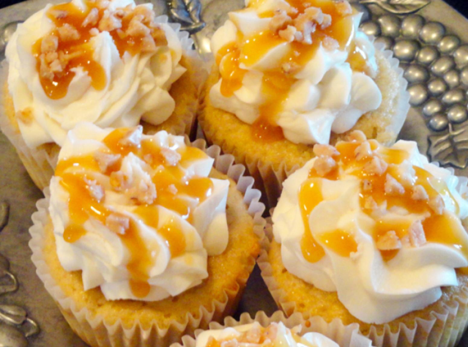 Toffee Crunch Cupcakes!