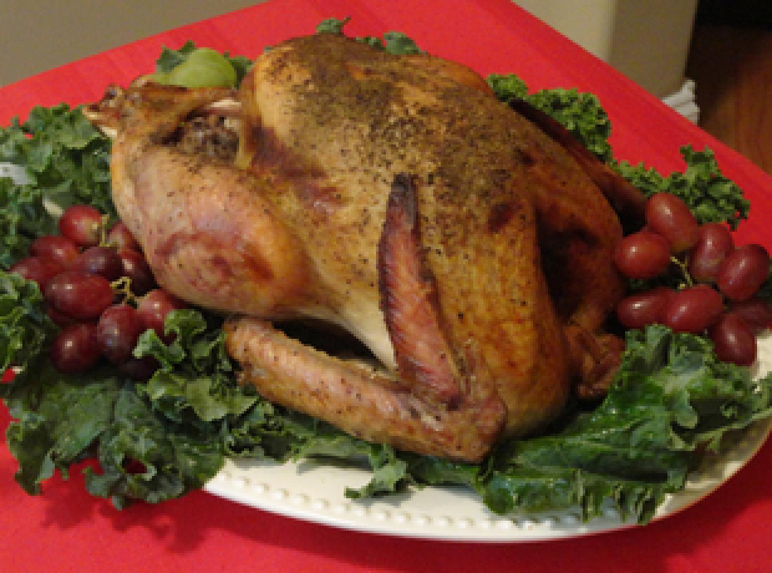 Easy Turkey with Apple & Glaze