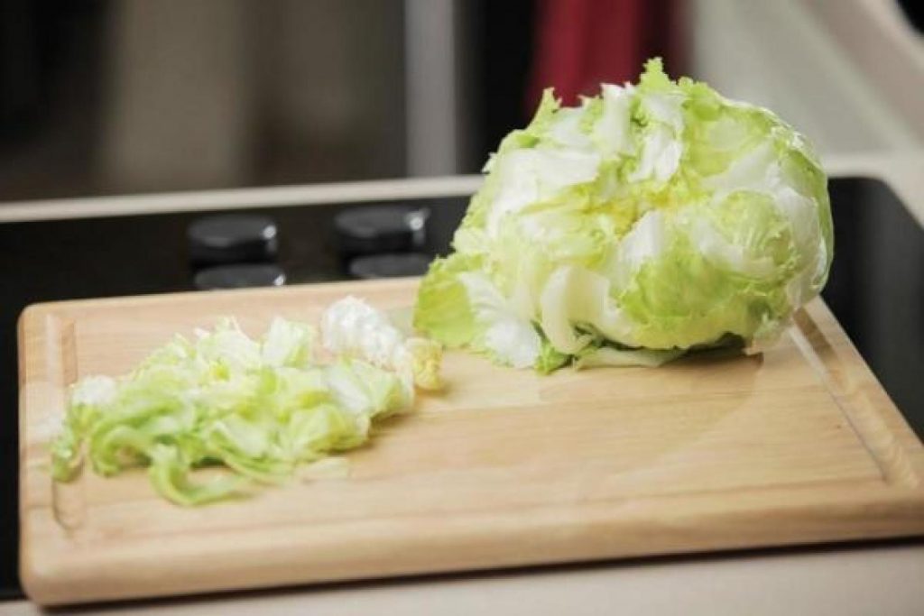 How to Core a Head of Lettuce Just A Pinch