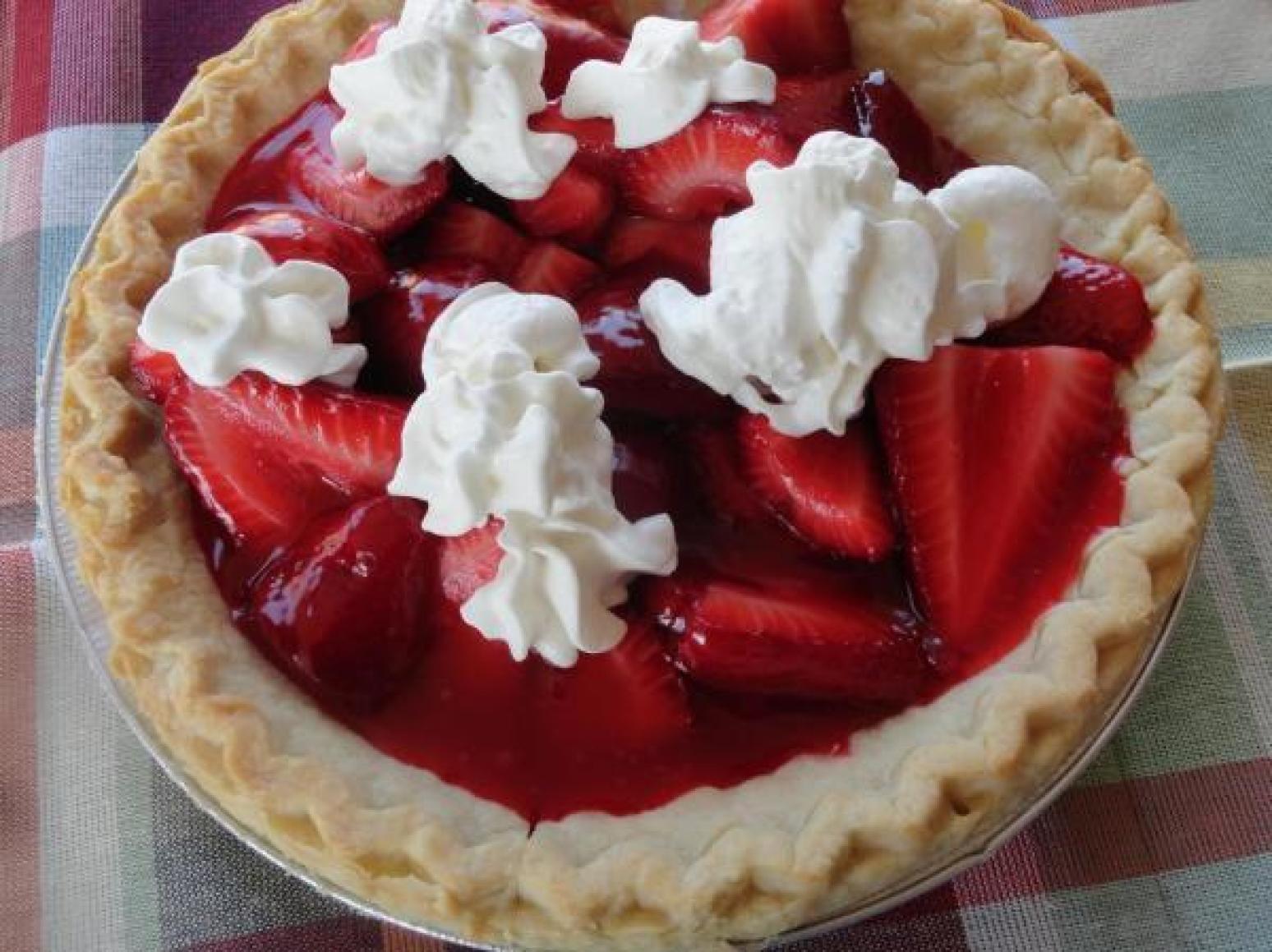 Summertime Strawberry Pie
