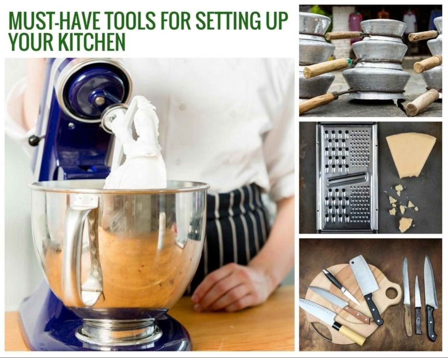 MustHave Tools for Setting up Your Kitchen Just A Pinch