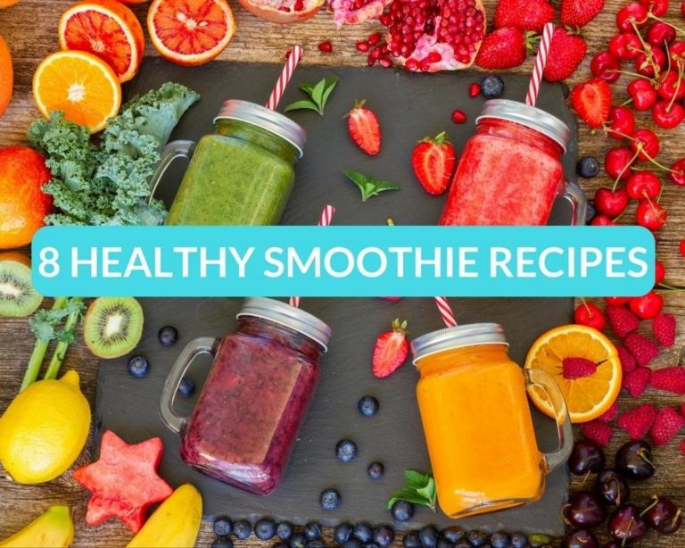 8 Healthy Smoothie Recipes Just A Pinch