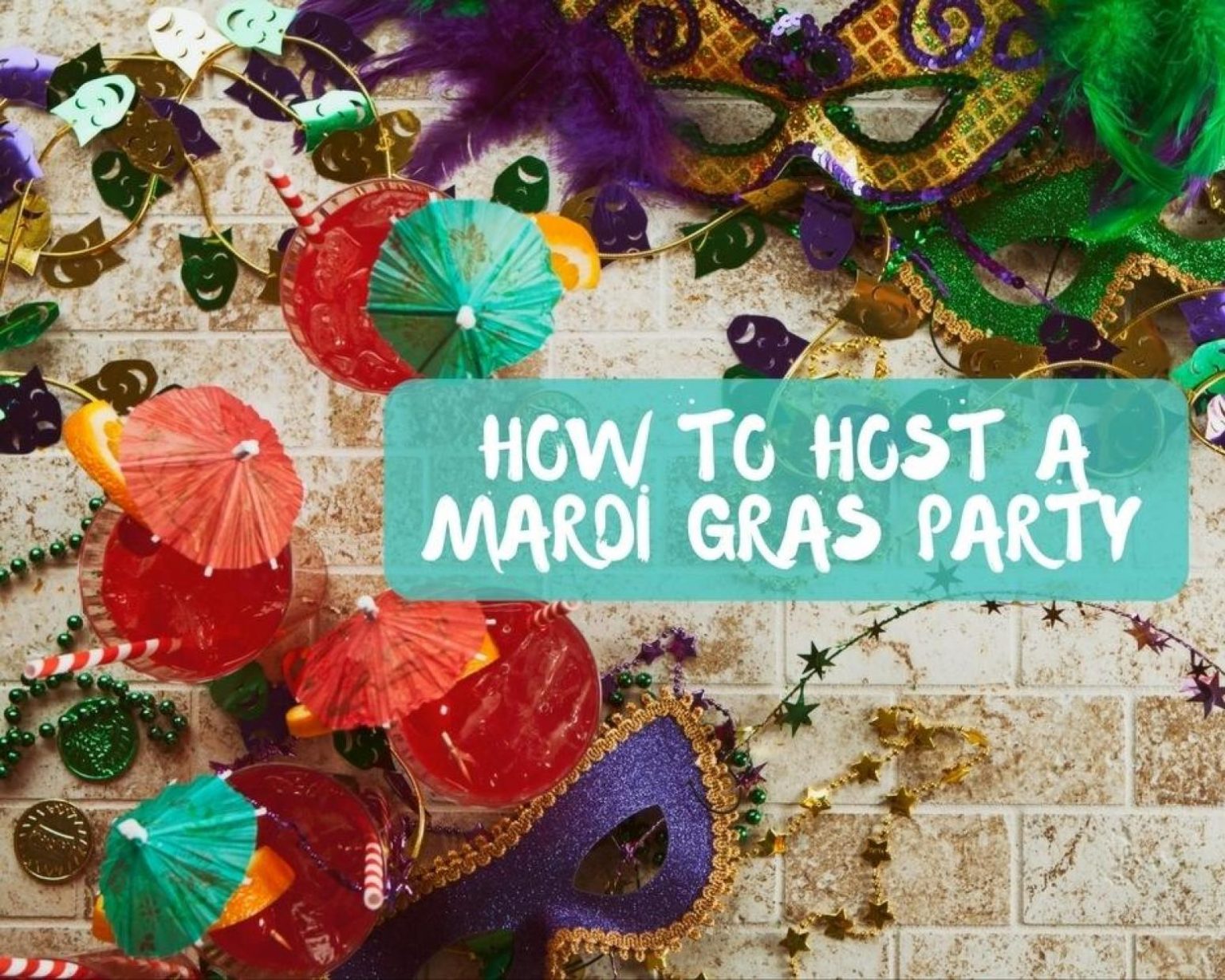 How to Host a Mardi Gras Party Just A Pinch