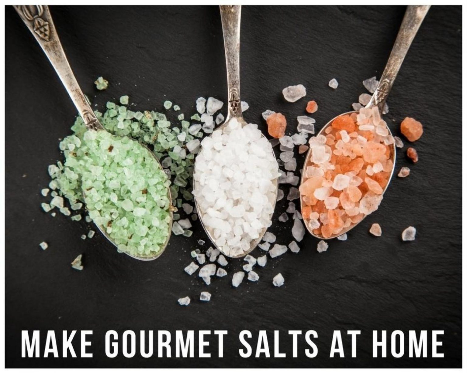 Make Gourmet Salts at Home Just A Pinch