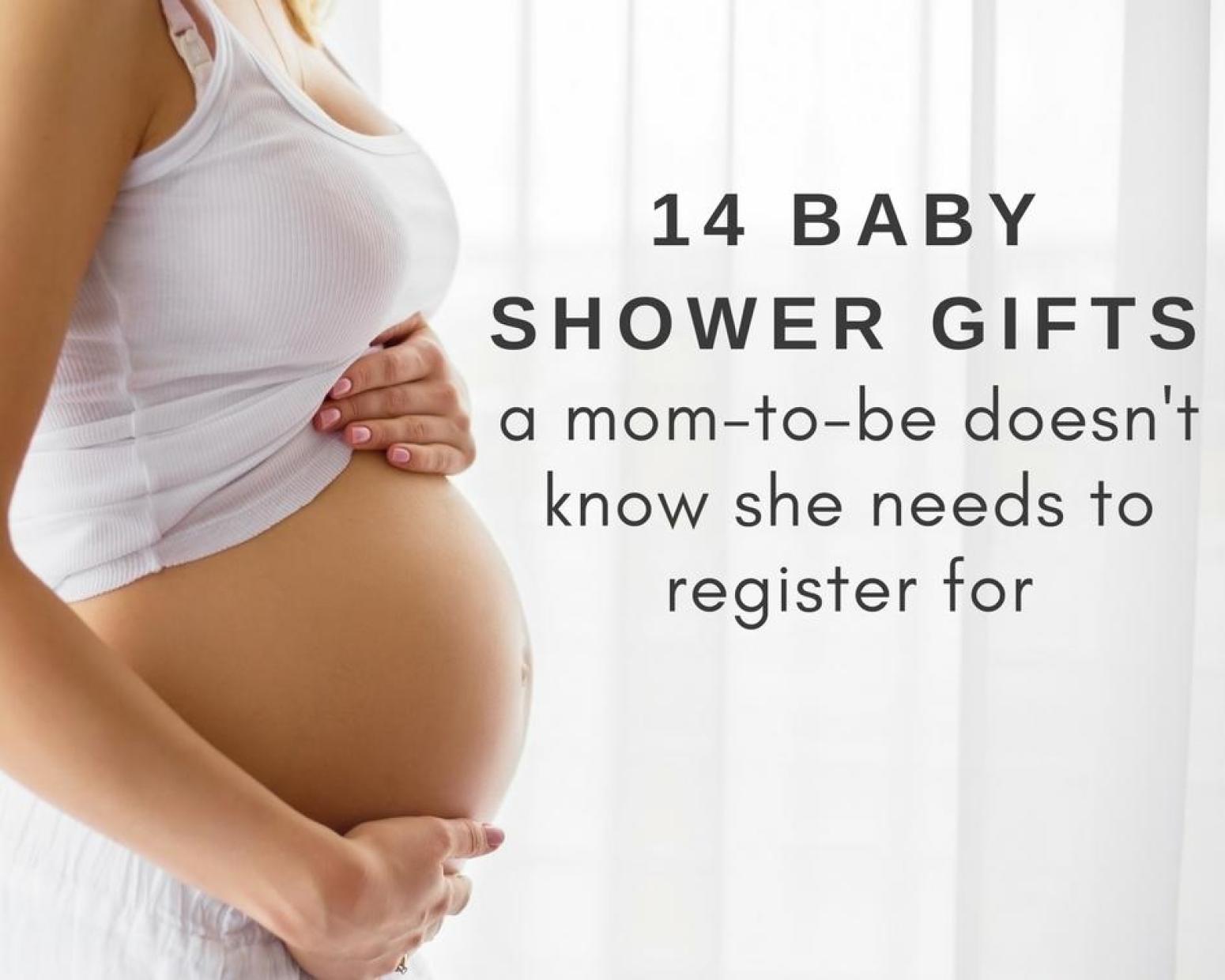 14 Baby Shower Gifts A Mom-to-Be Know She Needs to Register For - Just A Pinch