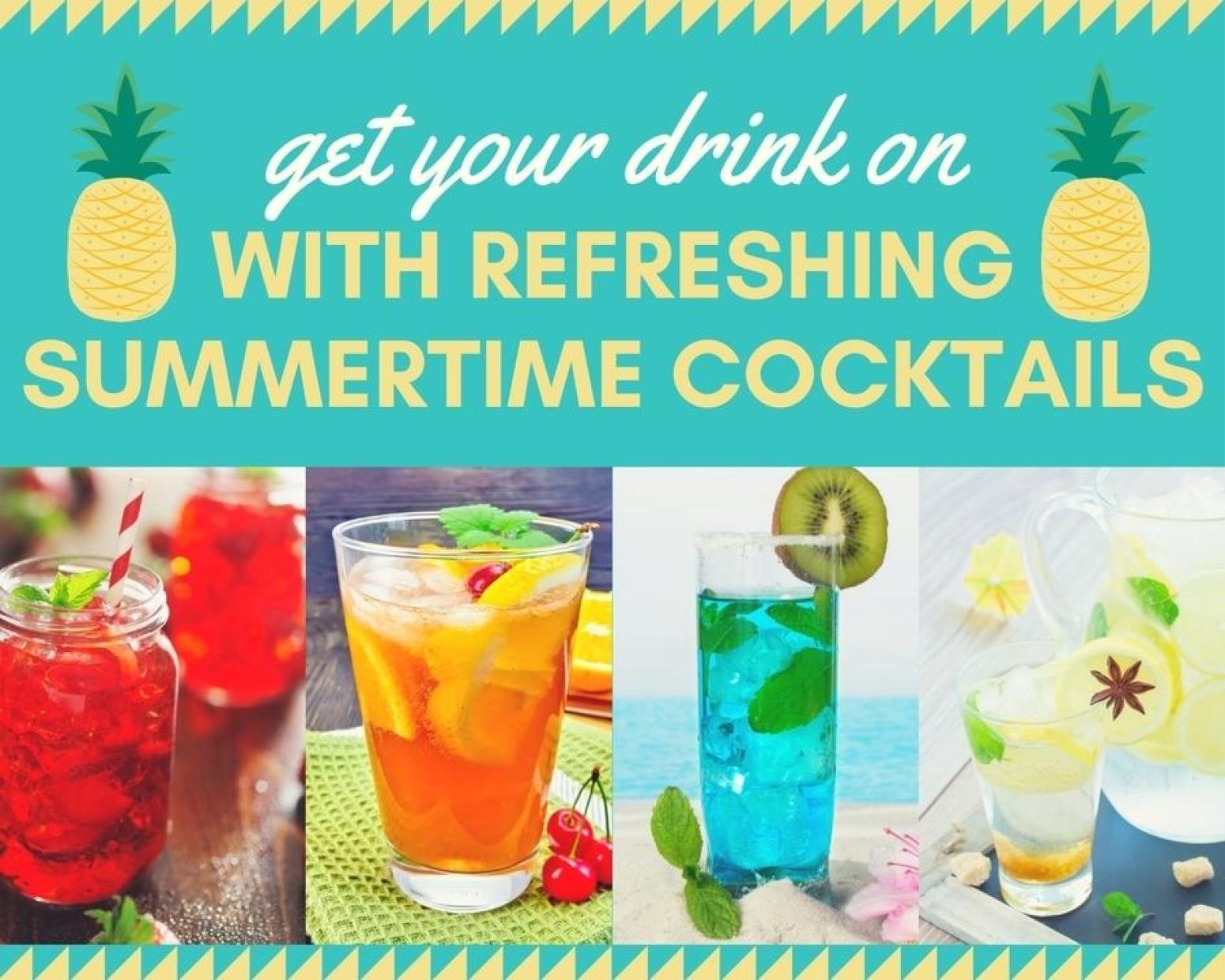 refreshing summer cocktails