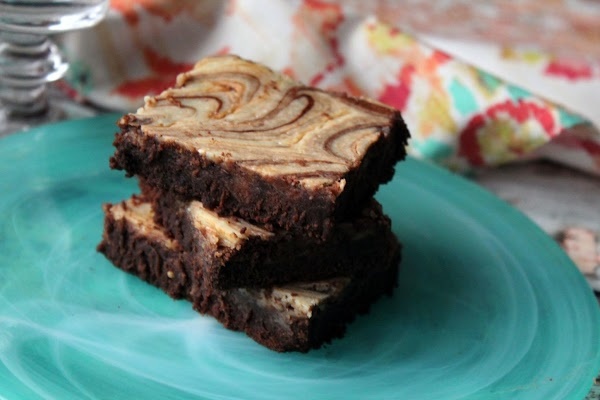 Sexy Smooth Cheesecake Butterscotch Brownies