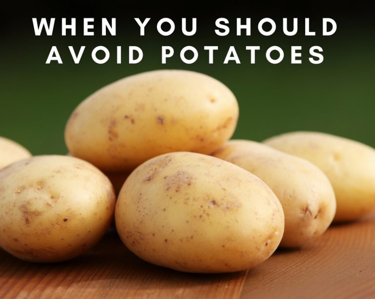 When You Should Avoid Potatoes Just A Pinch