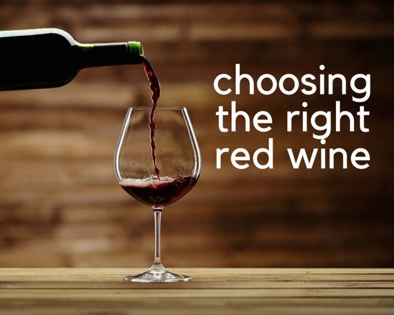 Choosing the Right Red Wine Just A Pinch