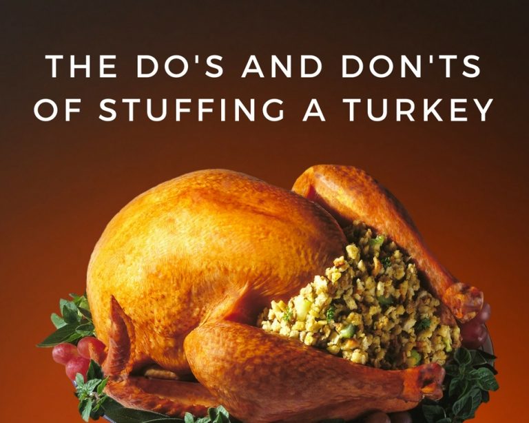 The Do’s and Don’ts of Stuffing a Turkey Just A Pinch