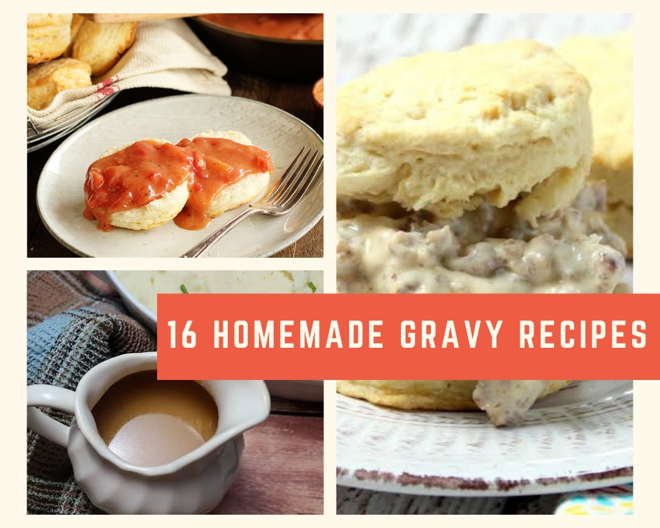 16 homemade gravy recipes