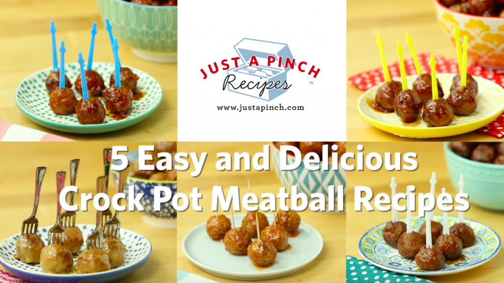 5 Easy and Delicious Crock Pot Meatball Appetizer Recipes Just A Pinch