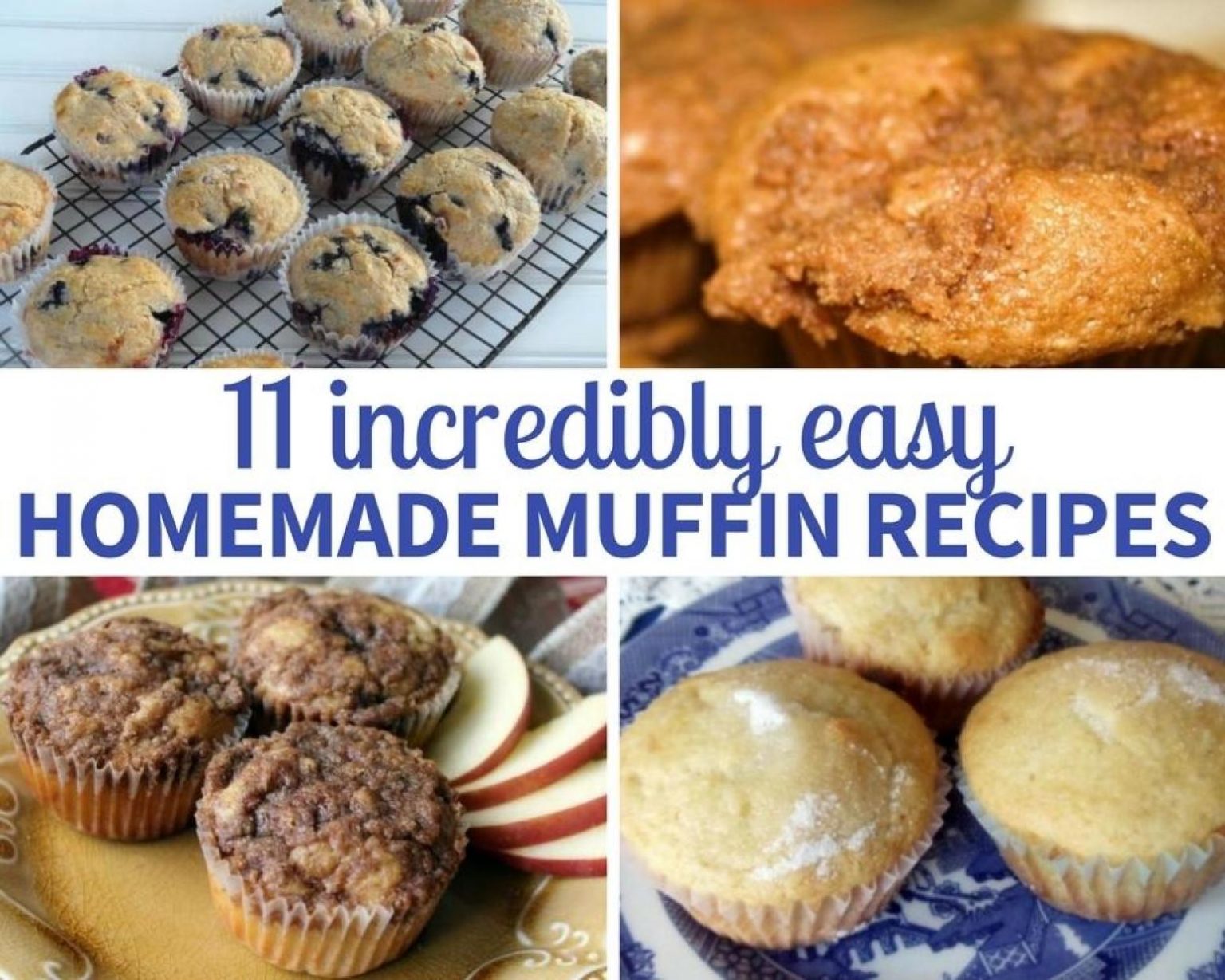 11 Incredibly Easy Homemade Muffin Recipes Just A Pinch