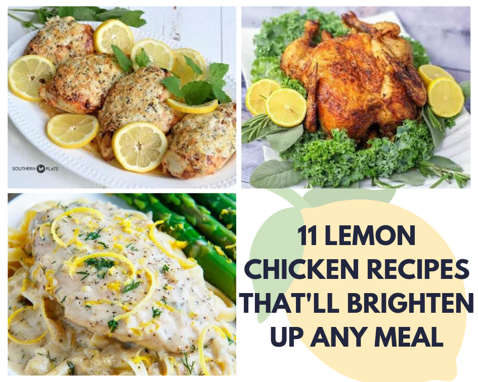 11 lemon chicken recipes