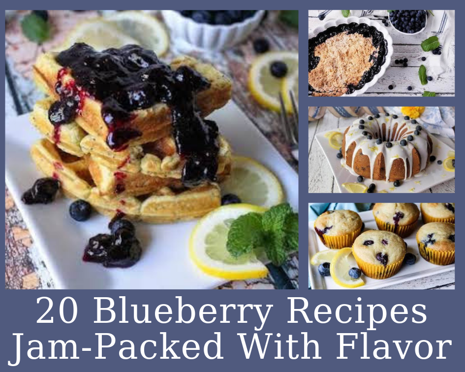 blueberry dishes packed with flavor