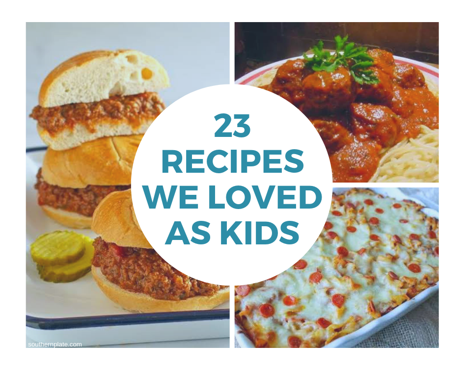 23 recipes we loved as kids