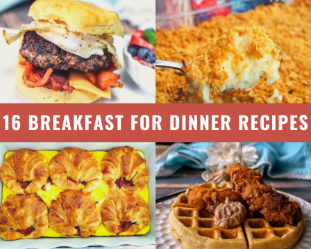 breakfast for dinner dishes