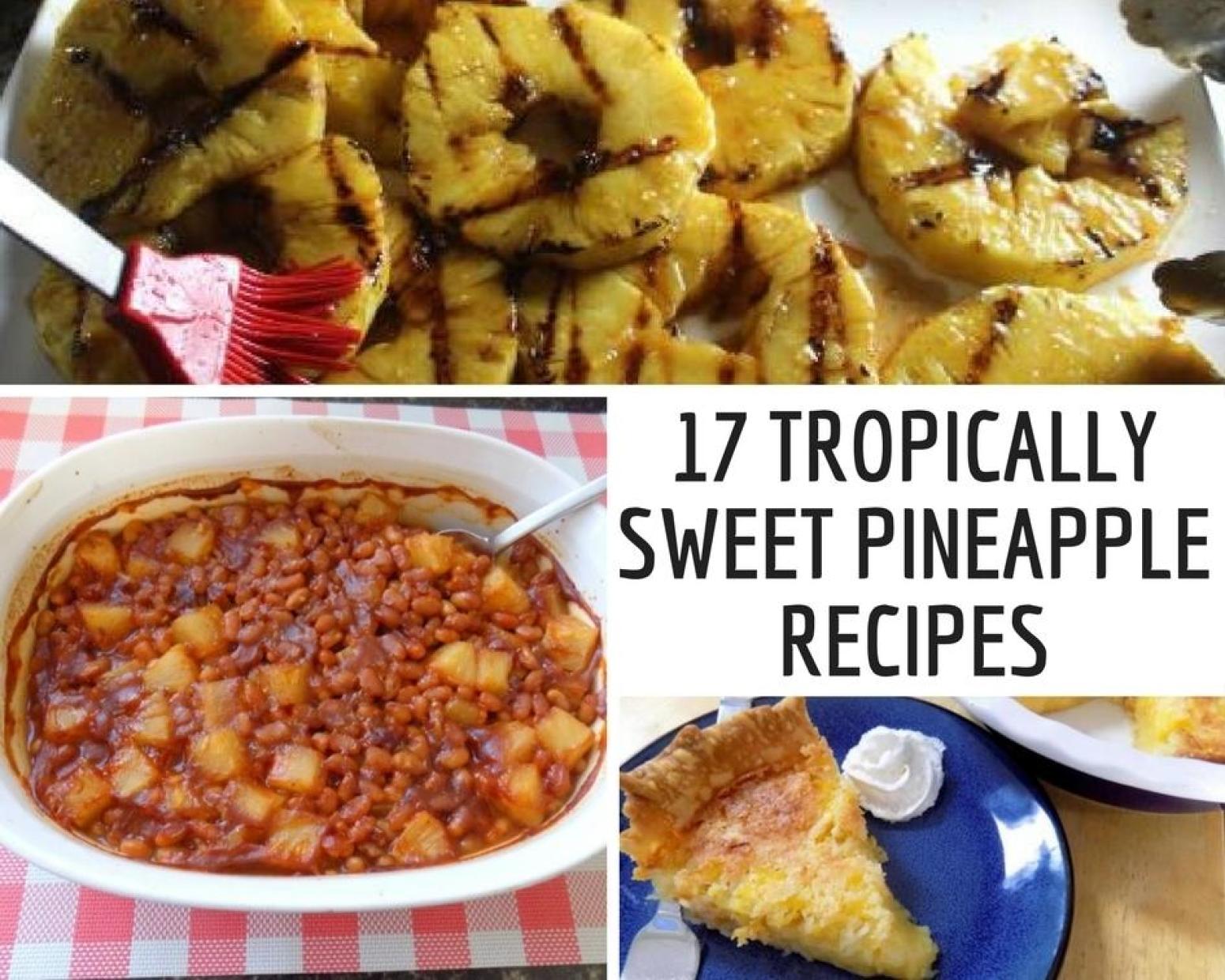 sweet pineapple recipes