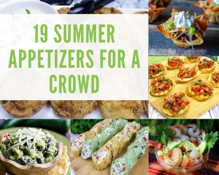 19 Summer Appetizers for a Crowd - Just A Pinch Recipes
