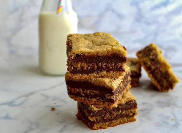 Peanut Butter Fudgy Brownies