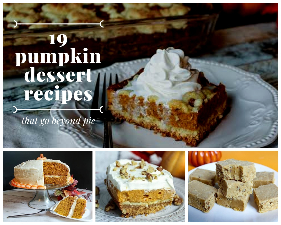 19 pumpkin dessert recipe
