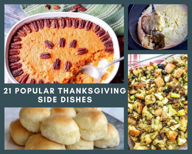 21 Popular Thanksgiving Side Dishes Just A Pinch