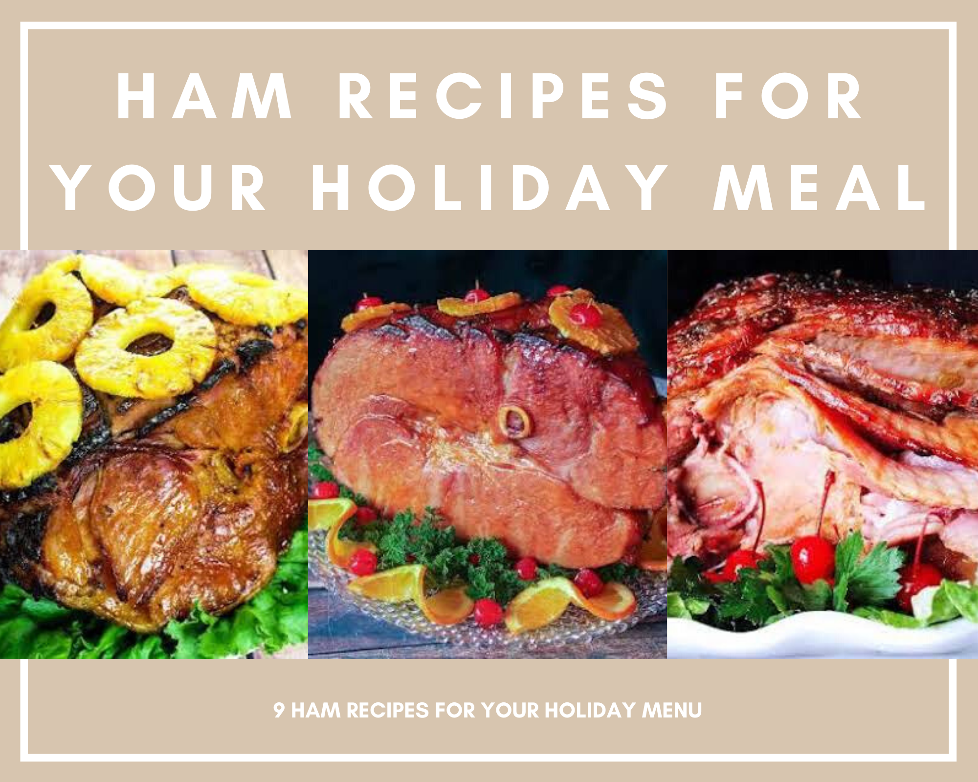 holiday ham recipes
