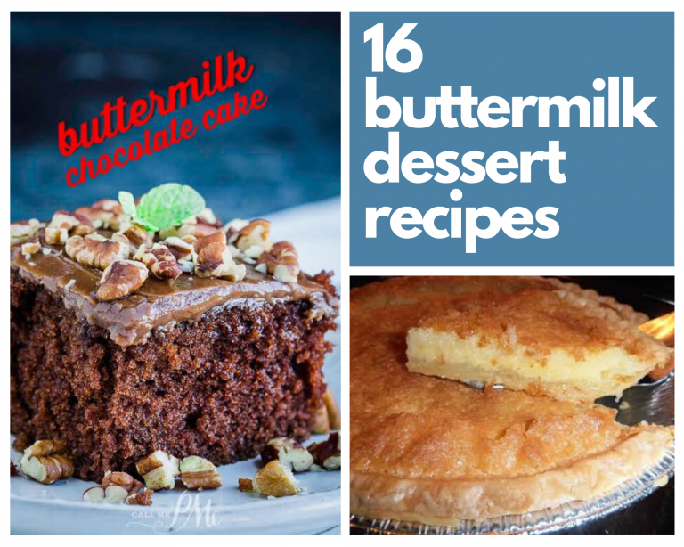 16 Buttermilk Dessert Recipes Just A Pinch