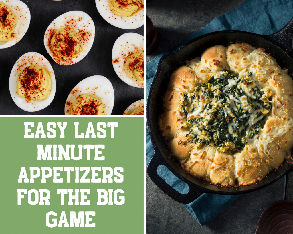Easy Last Minute Appetizers for the Big Game Just A Pinch
