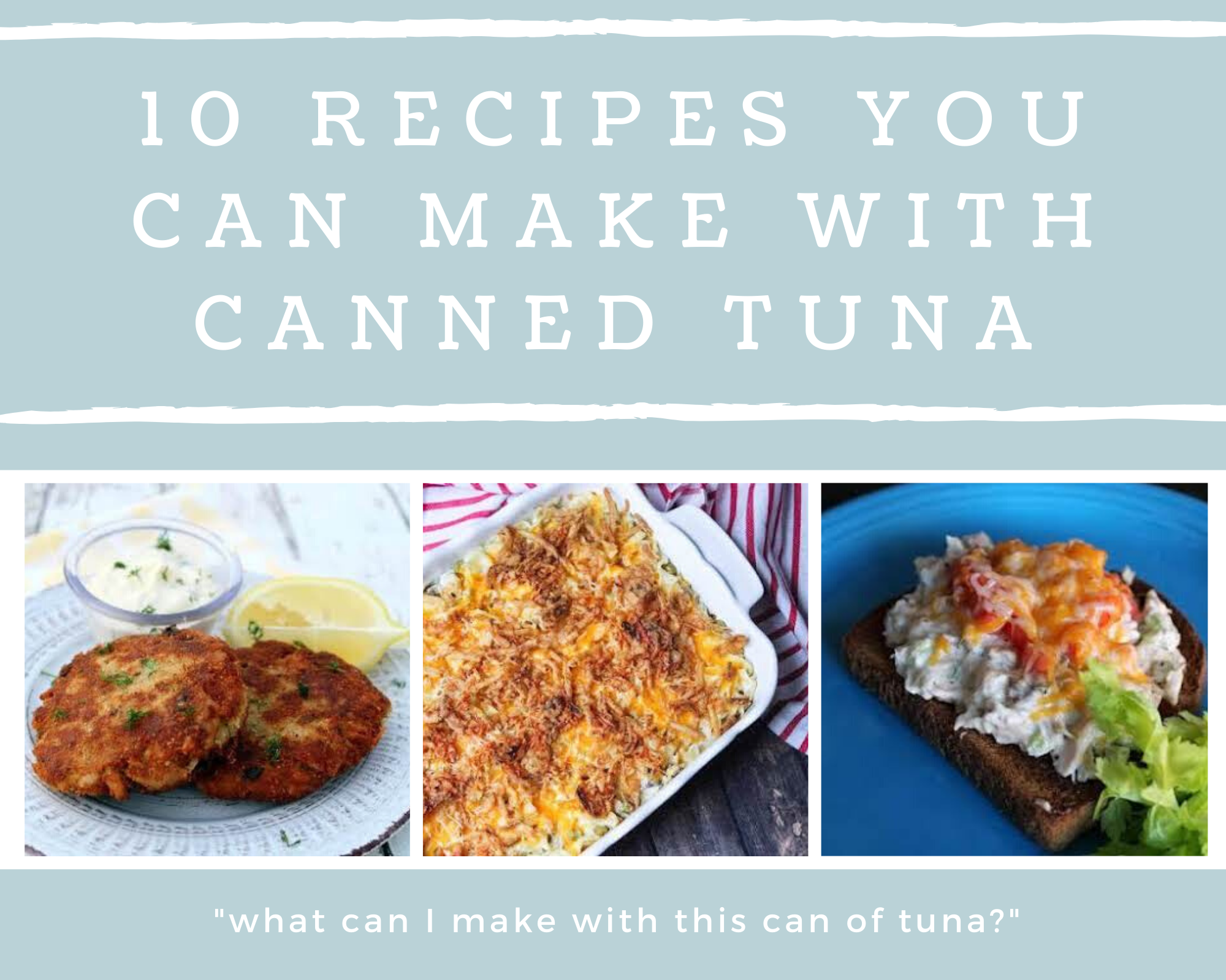 10 canned tuna recipes