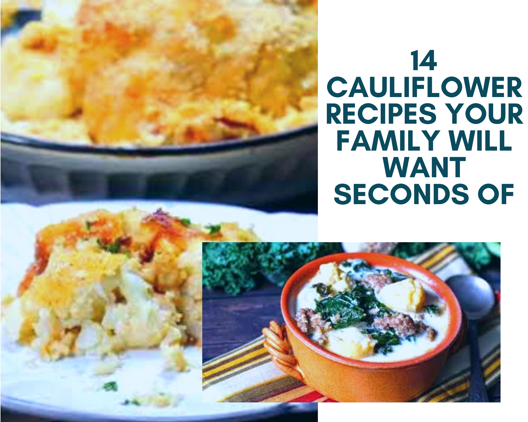 14 cauliflower recipes