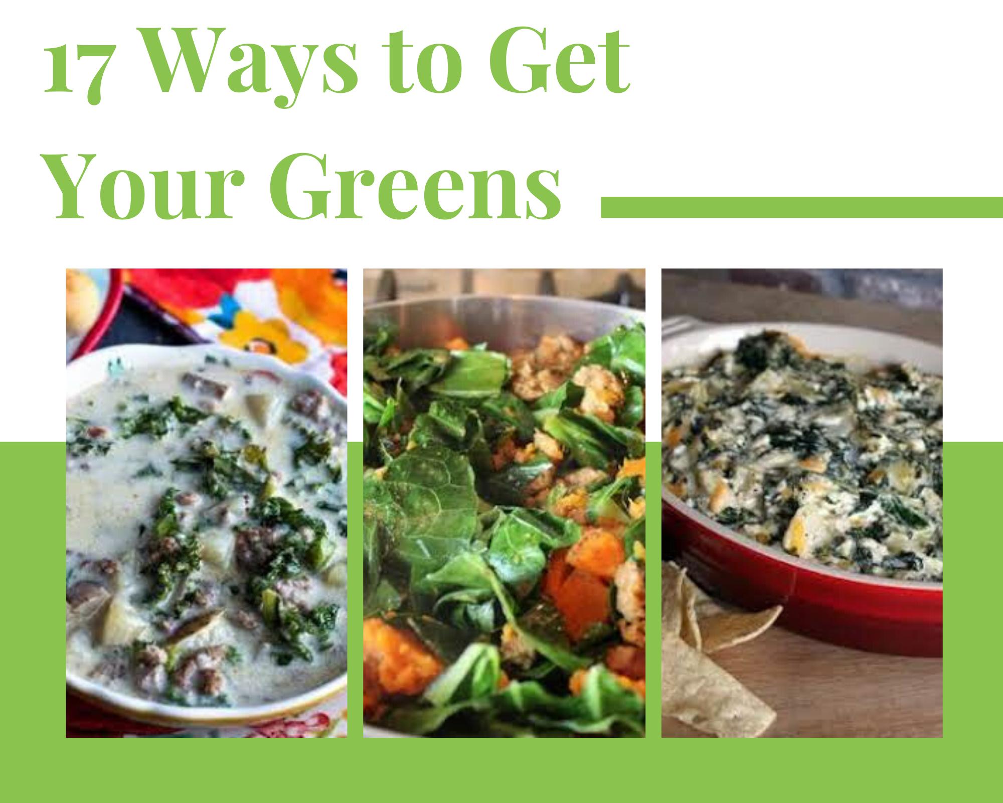 ways to get your greens