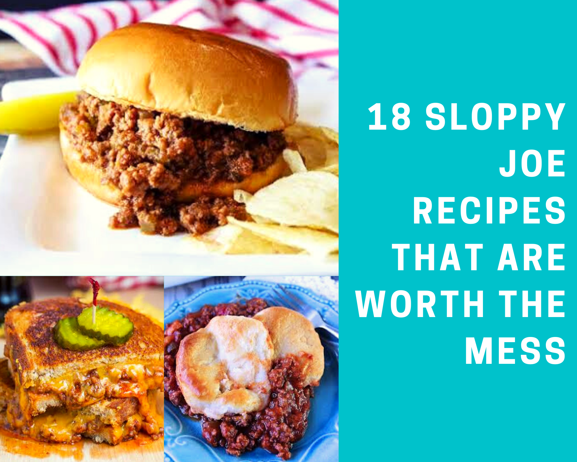 18 sloppy joe recipes