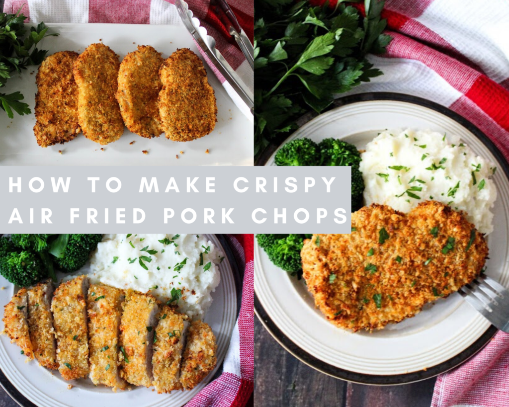 How to Make Crispy Air Fried Pork Chops Just A Pinch