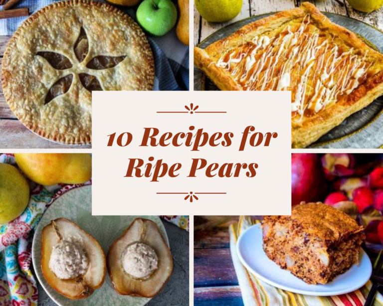 10 Recipes for Ripe Pears Just A Pinch Recipes