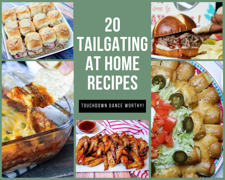 20 Tailgating at Home Recipes Just A Pinch