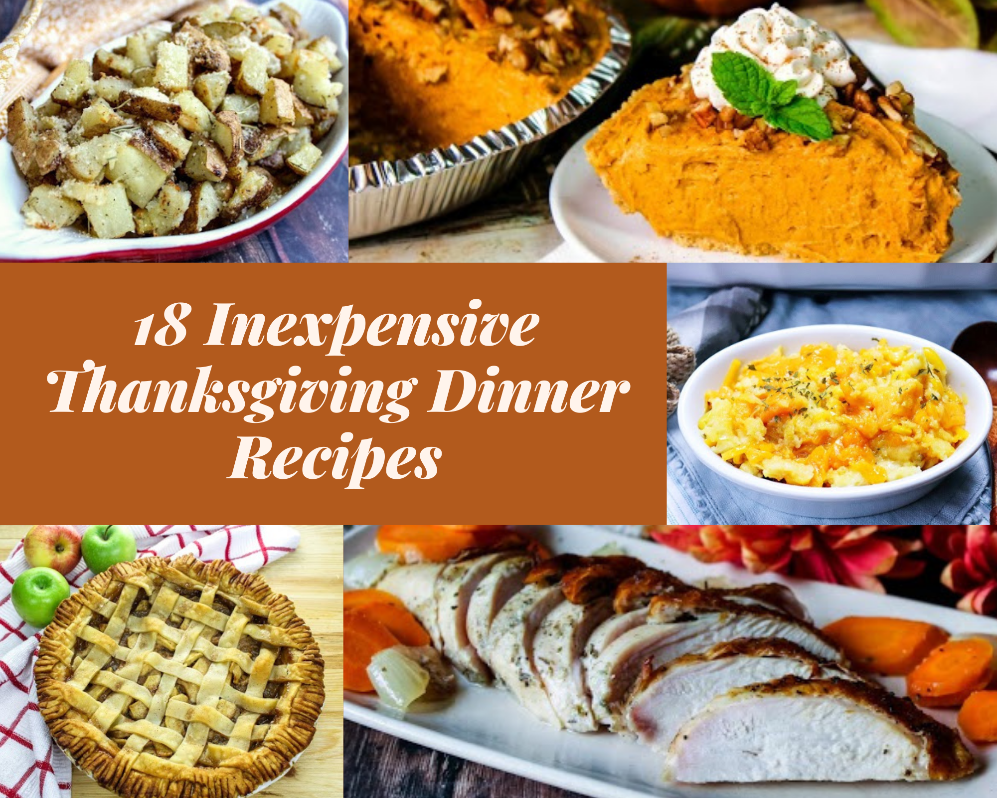 inexpensive thanksgiving dinner recipes