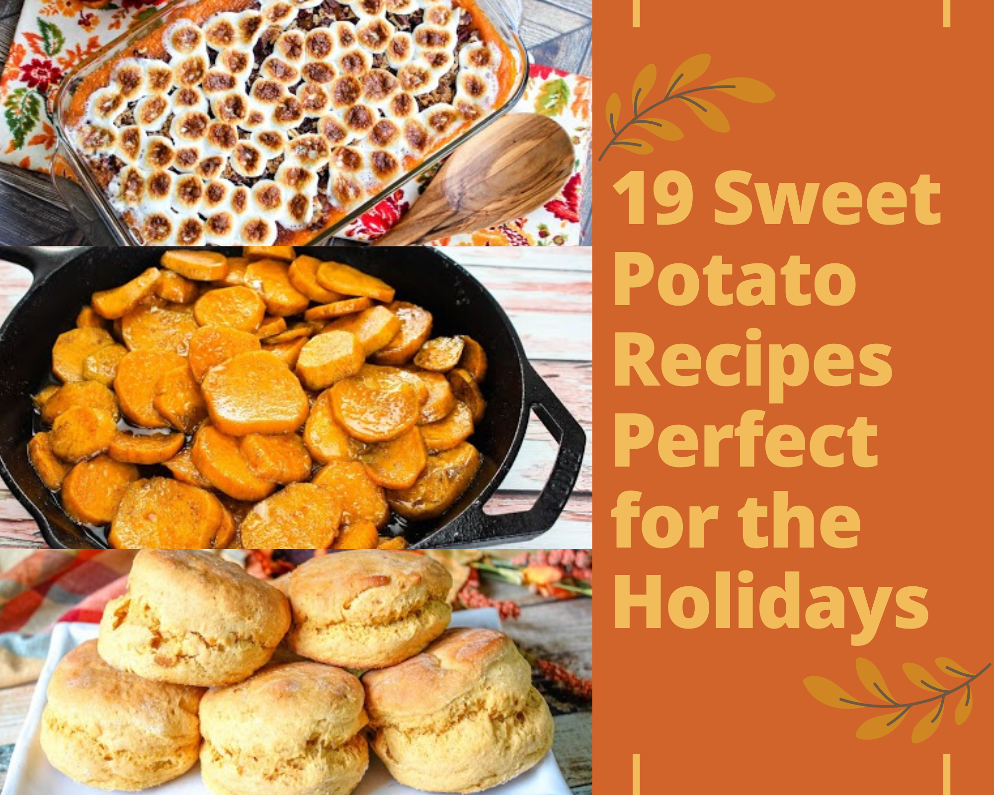 holiday sweet potato recipes