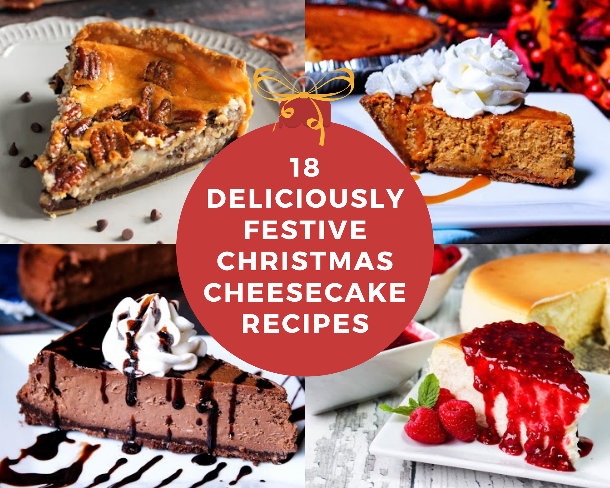 18 Deliciously Festive Christmas Cheesecake Recipes