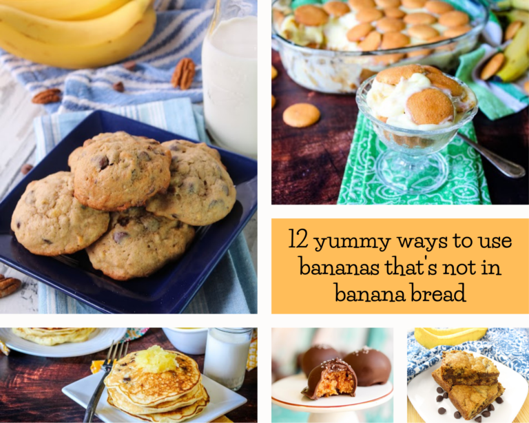 12 Ways to Use Bananas That's Not Banana Bread | Just A Pinch
