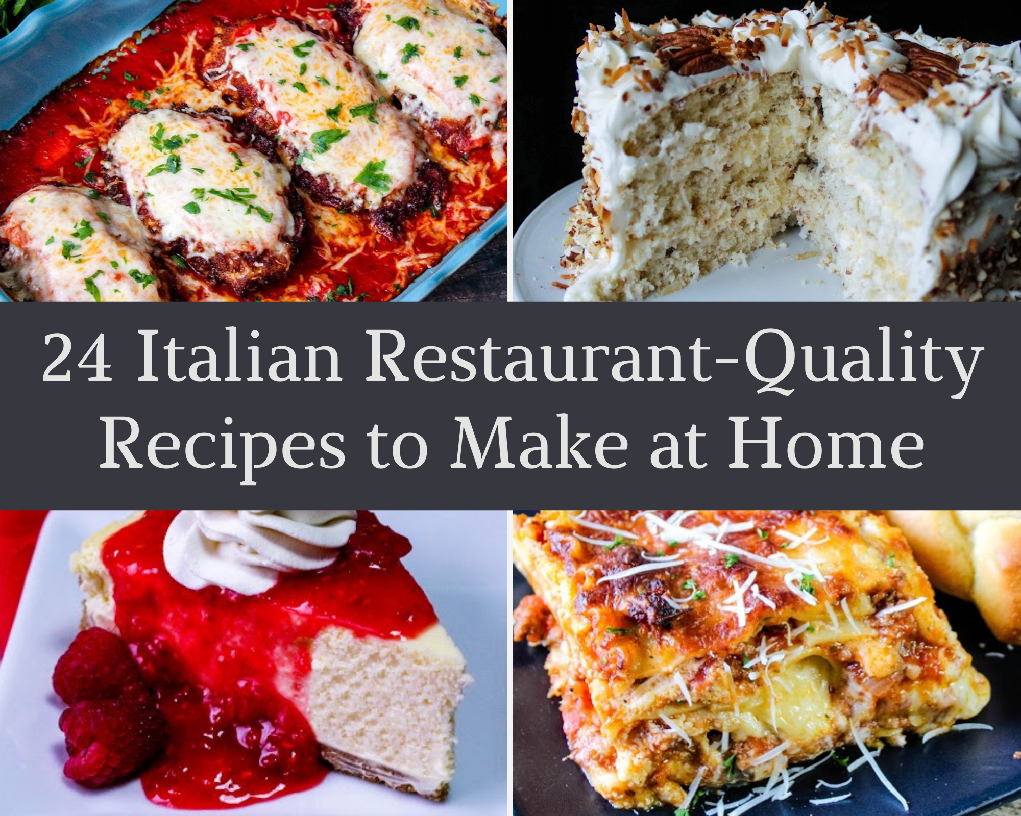 Italian recipes to make at home