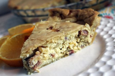 slice of Easter Brunch Pie