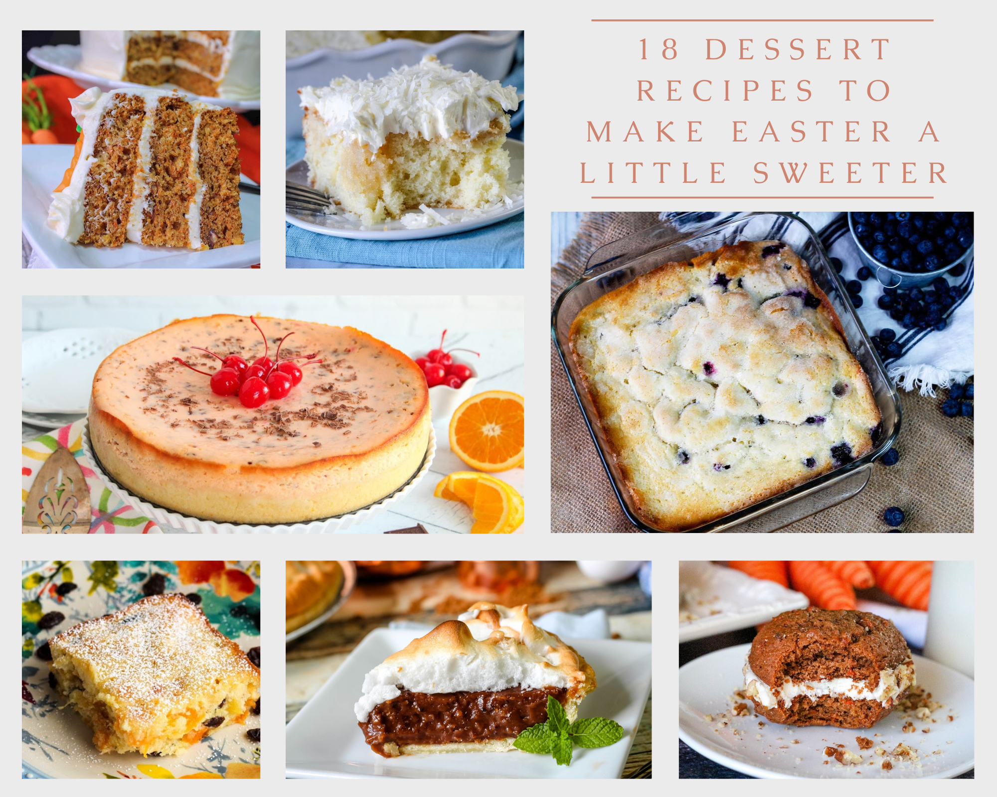 Easter dessert recipes