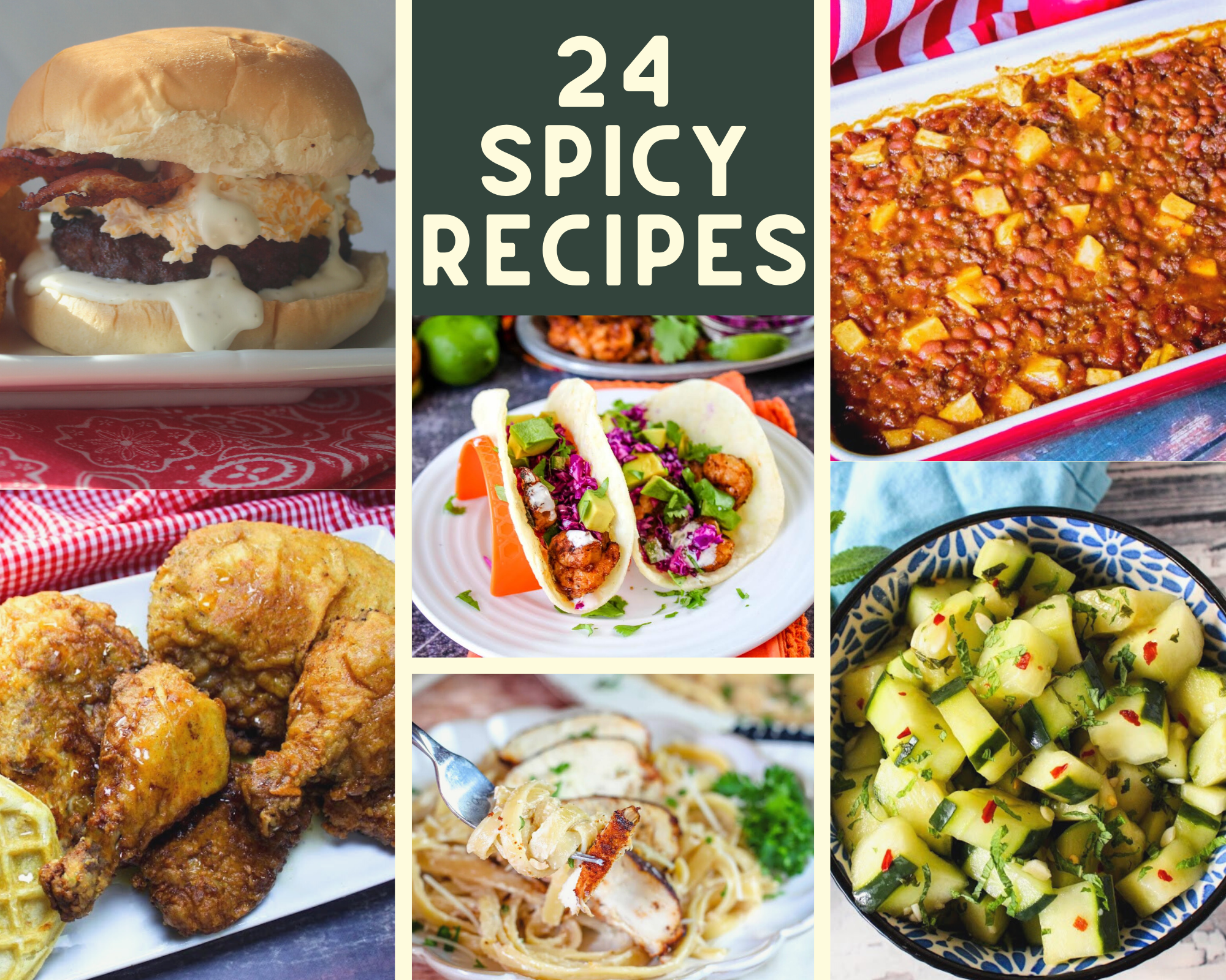 24 spicy recipes