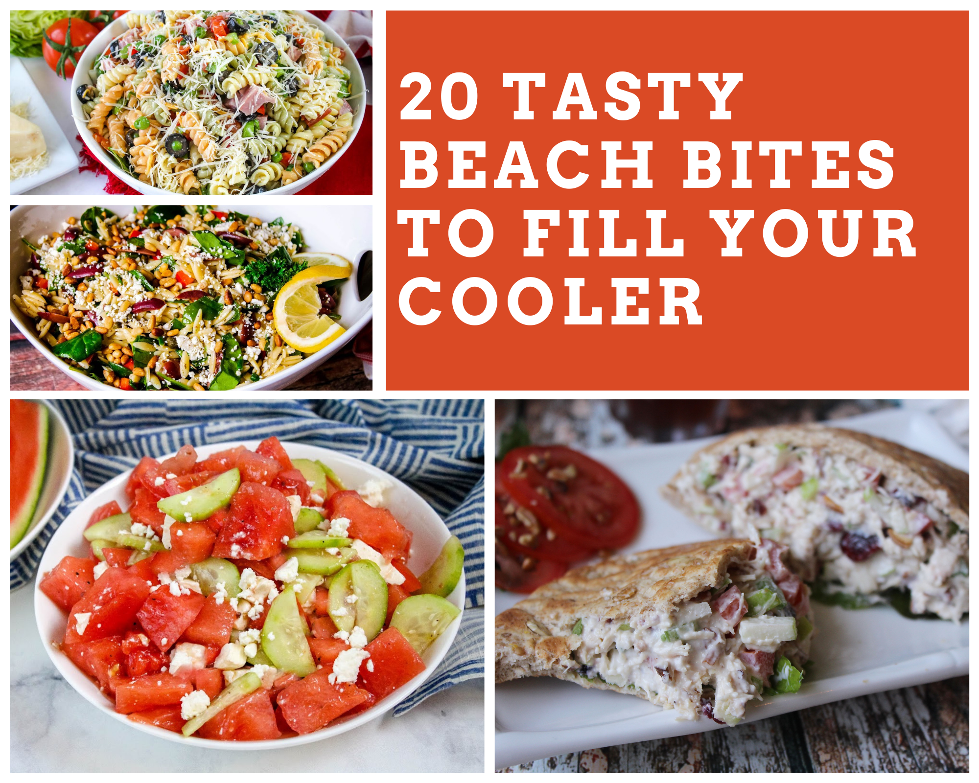 20 tasty beach bites